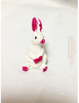 Tavşan Minik Figür Teraryum Obje 